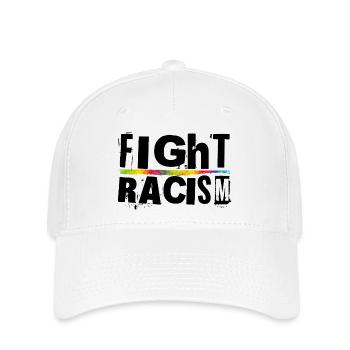 Fight Racism - Flexfit Cap - white - Front