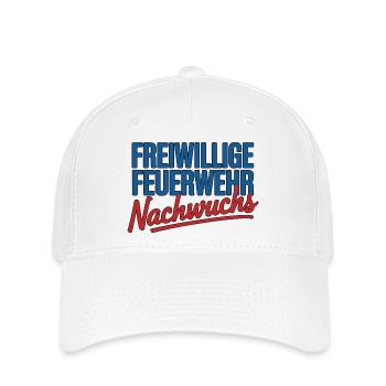 Jeunes talents des pompiers – Petits héros - Casquette Flexfit - blanc - Devant