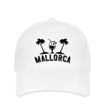 Majorque - Casquette Flexfit - blanc - Devant