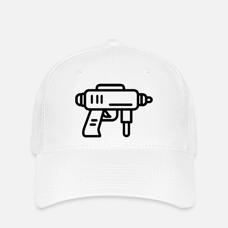 Wasserpistole - Flexfit Cap - Weiß