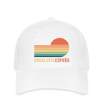 Andalusien, Spanien - Flexfit Cap - Weiß - Vorne
