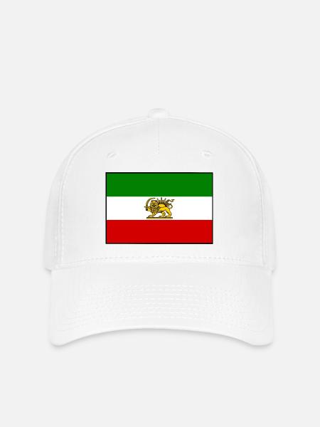 IRAN FLAGGE - Flexfit Cap - Weiß