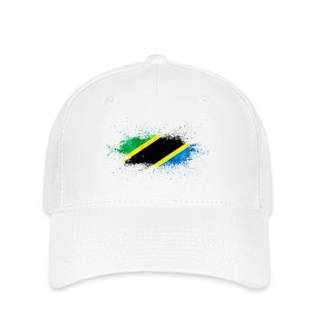 Tanzania - Flexfit Cap - Weiß - Vorne