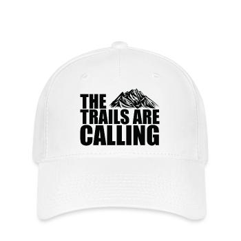 Trail Run Ultra Trail Running Montagne Trekking Course à pied - Casquette Flexfit - blanc - Devant