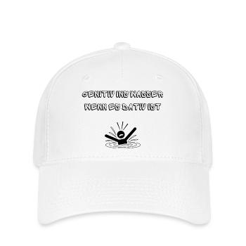 Grammatik unter Druck - Flexfit Cap - Weiß - Vorne