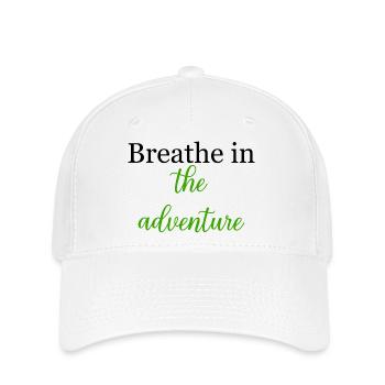 Découvrez l’appel Adventure Thrill Seeker - Casquette Flexfit - blanc - Devant