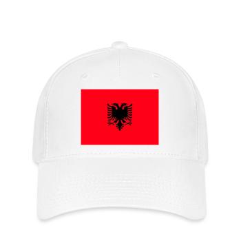 albania - Flexfit Cap - white - Front