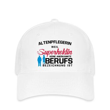 Altenpflegerin - Flexfit Cap - Weiß - Vorne