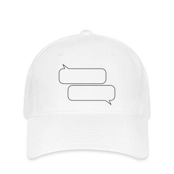 bubbles design - Flexfit Cap - white - Front