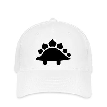 dino - Flexfit Cap - Weiß - Vorne