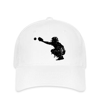 Baseball - Flexfit Cap - Weiß - Vorne