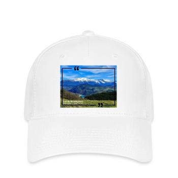 Der Monteynard-See 120323 - Flexfit Cap - Weiß - Vorne