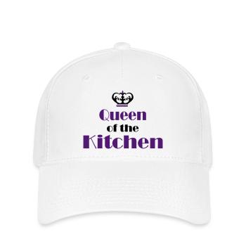 Kochschürze für Frauen - Flexfit Cap - Weiß - Vorne
