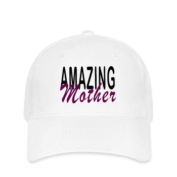 Incroyable Maman - Casquette Flexfit - blanc - Devant