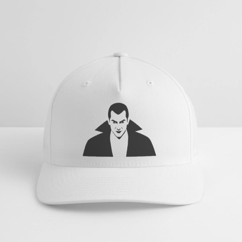 Vampire Illustration Casquette Flexfit