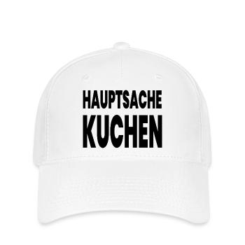 Kuchen - Flexfit Cap - Weiß - Vorne