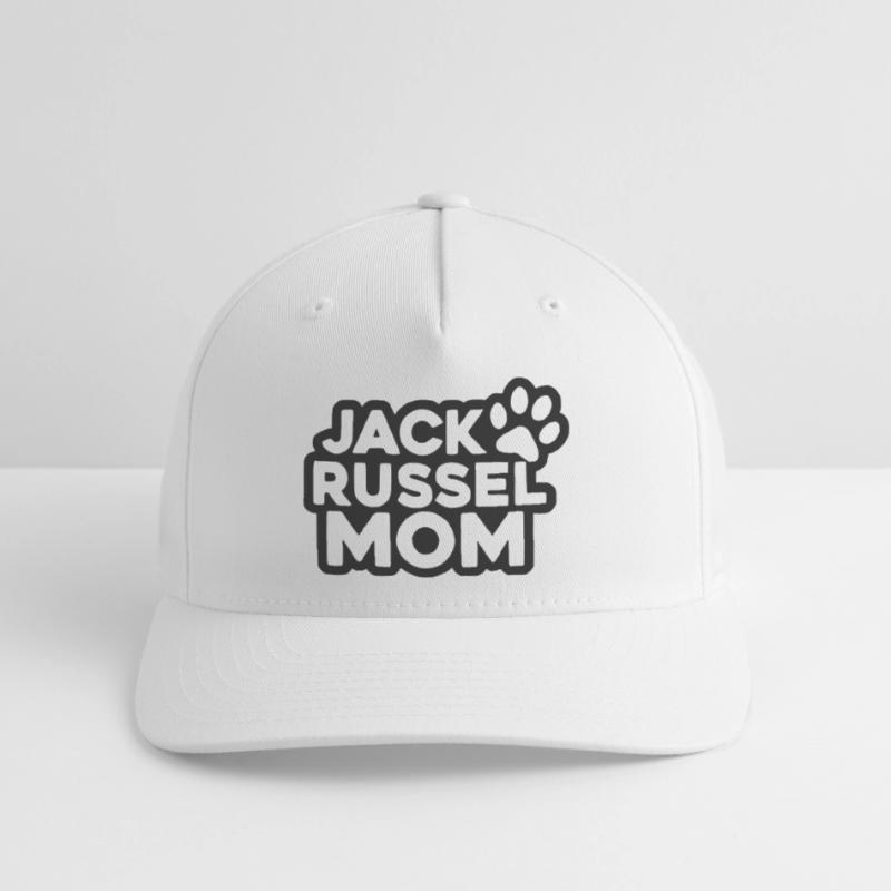 Jack Russel Mom - Couleur de design variable Casquette Flexfit