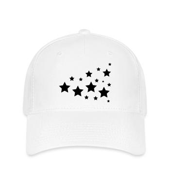 stars - Casquette Flexfit - blanc - Devant