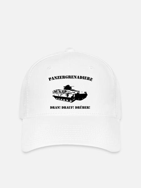 Panzergrenadiere Logo - Flexfit Cap - Weiß
