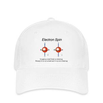 Spin électronique - Casquette Flexfit - blanc - Devant