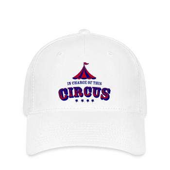 Patron de ce cirque - Casquette Flexfit - blanc - Devant
