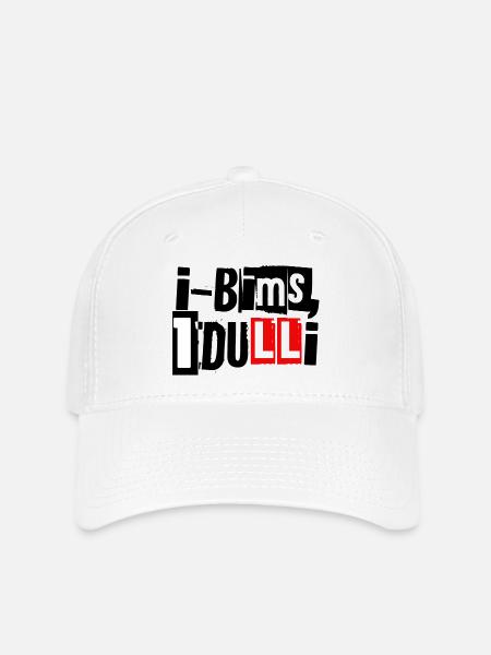 i-Bims, 1 Dulli - Flexfit Cap - Weiß