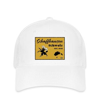 Schaffhausen Wappen 1049 Jubiläum - Flexfit Cap - Weiß - Vorne