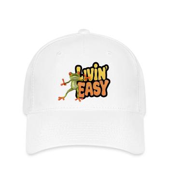 Leicht leben - Flexfit Cap - Weiß - Vorne