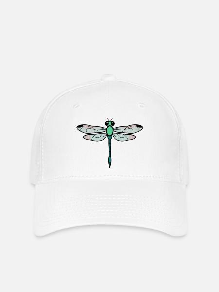 Libelle - Flexfit Cap - Weiß