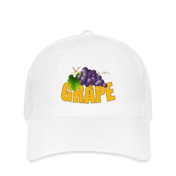 GRAPE - Flexfit Cap - white - Front