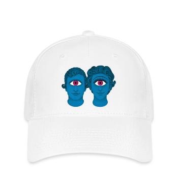 CYCLOPS IN LOVE - nice people - Flexfit Cap - white - Front