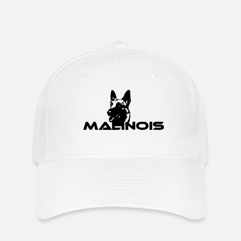 Malinois - Flexfit Cap - Weiß
