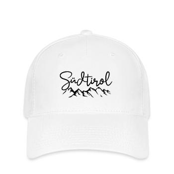 Tyrol du Sud Alpes Randonnée Montagne Nature - Casquette Flexfit - blanc - Devant