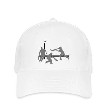 joueursdechistera4 - Casquette Flexfit - blanc - Devant