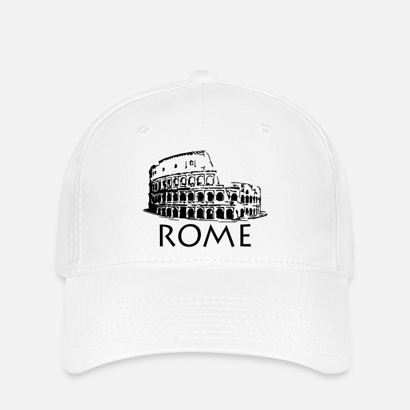Rome - Flexfit Cap - white