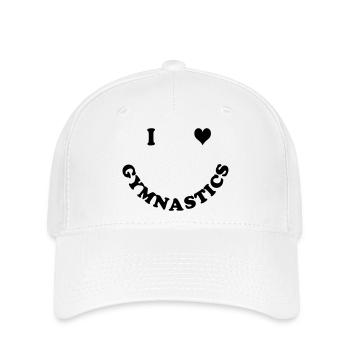 Gymnastik - Flexfit Cap - Weiß - Vorne