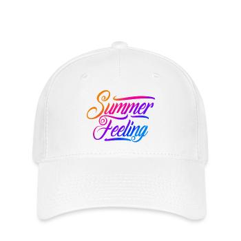 Summer feeling - Flexfit Cap - white - Front