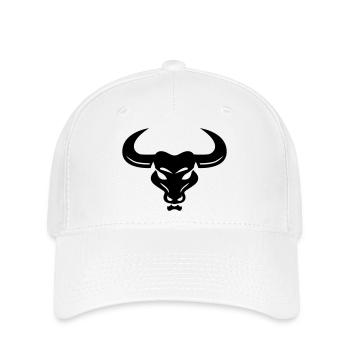 Stier - Flexfit Cap - Weiß - Vorne
