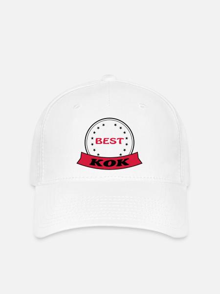 Best kok - Flexfit Cap - Weiß