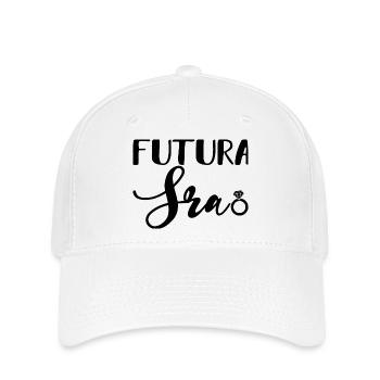 Futura Sra. Engagement Party Bridal Shower Wedding - Flexfit Cap - white - Front