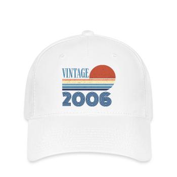 Vintage 2006 - Flexfit Cap - white - Front