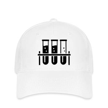 Test Tube - Flexfit Cap - white - Front