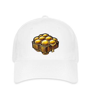 Honeycombs - Flexfit Cap - white - Front