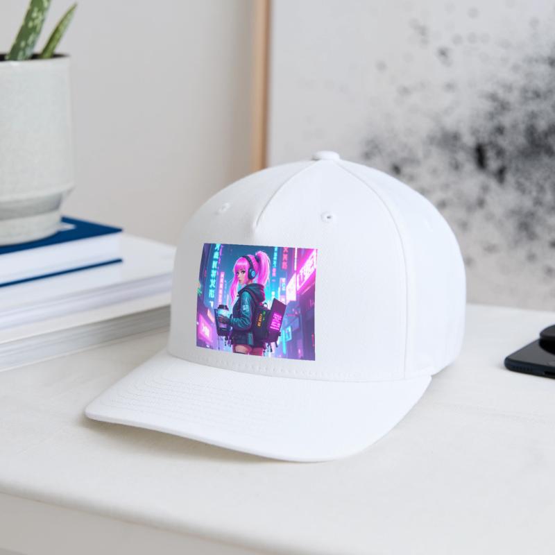 Cyber DJ Coder – Beats, Bytes & Blinks Flexfit Cap