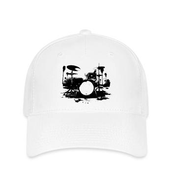 Percussion - Casquette Flexfit - blanc - Devant