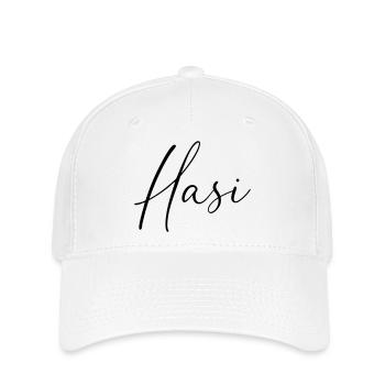 hasi / handschrift design - Flexfit Cap - Weiß - Vorne