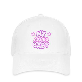 Geschenk für Agnes - Flexfit Cap - Weiß - Vorne