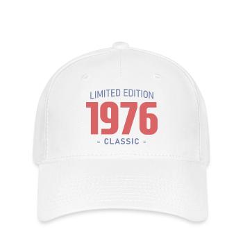 50 Years 1976 Funny Humor T-Shirt - Flexfit Cap - white - Front