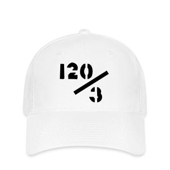 40 years - 120/3 - Flexfit Cap - white - Front