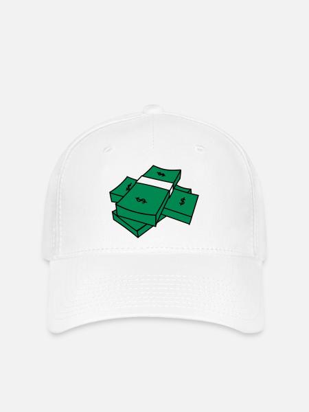 Money - Flexfit Cap - Weiß